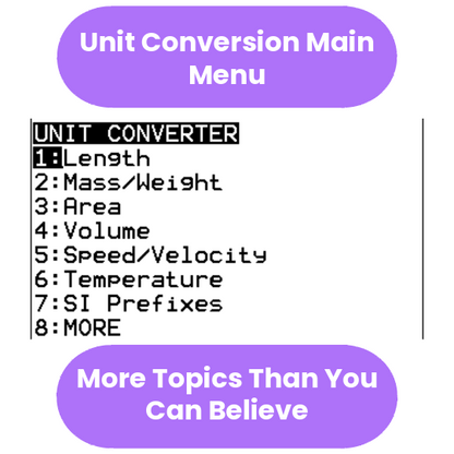 SAT Math Calculator Program (TI-84 Plus CE)