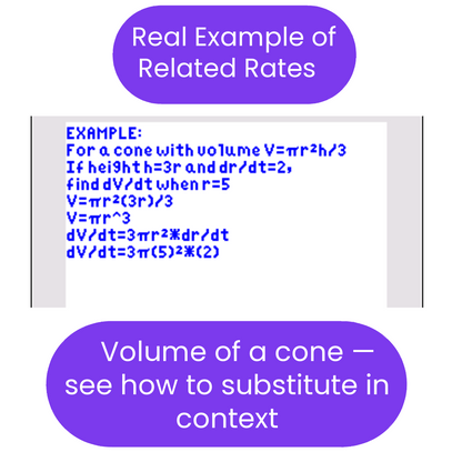 Example of related rates problem with volume of a cone