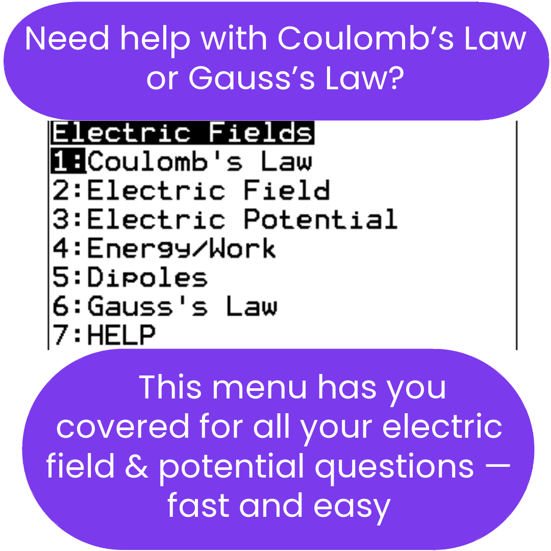 ti84 program for electric fields