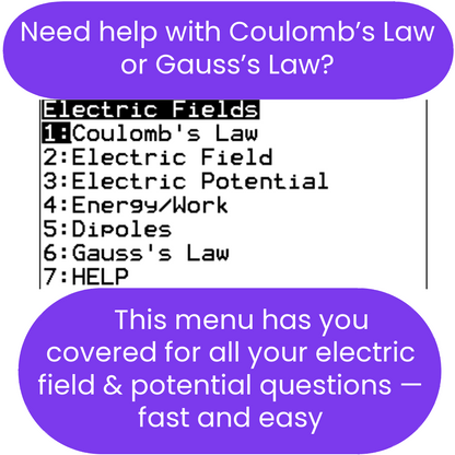 ti84 program for electric fields